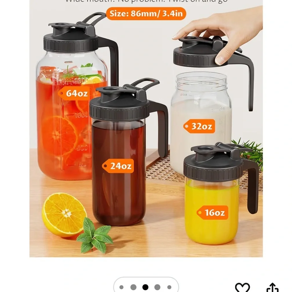 Black Replacement Lids for Beverage Dispensers